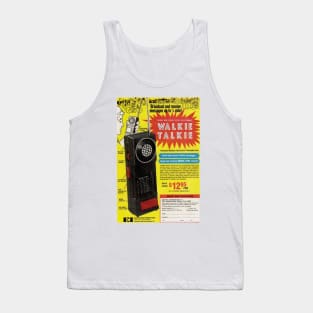 Vintage Walkie Talkie Ad Tank Top